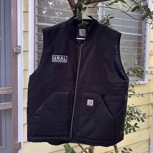 Rare Carhartt x Ural Motorcycles Lined Vest